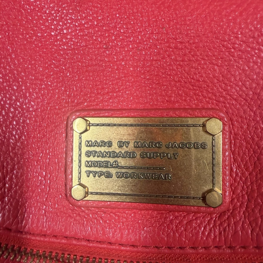 Marc by Marc Jacobs Vibrant Red Shoulder Bag